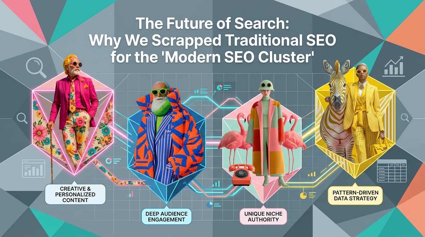 The Future of Search: Why We Scrapped Traditional SEO for the "Modern SEO Cluster" 6 The Future of Search: Why We Scrapped Traditional SEO for the “Modern SEO Cluster”