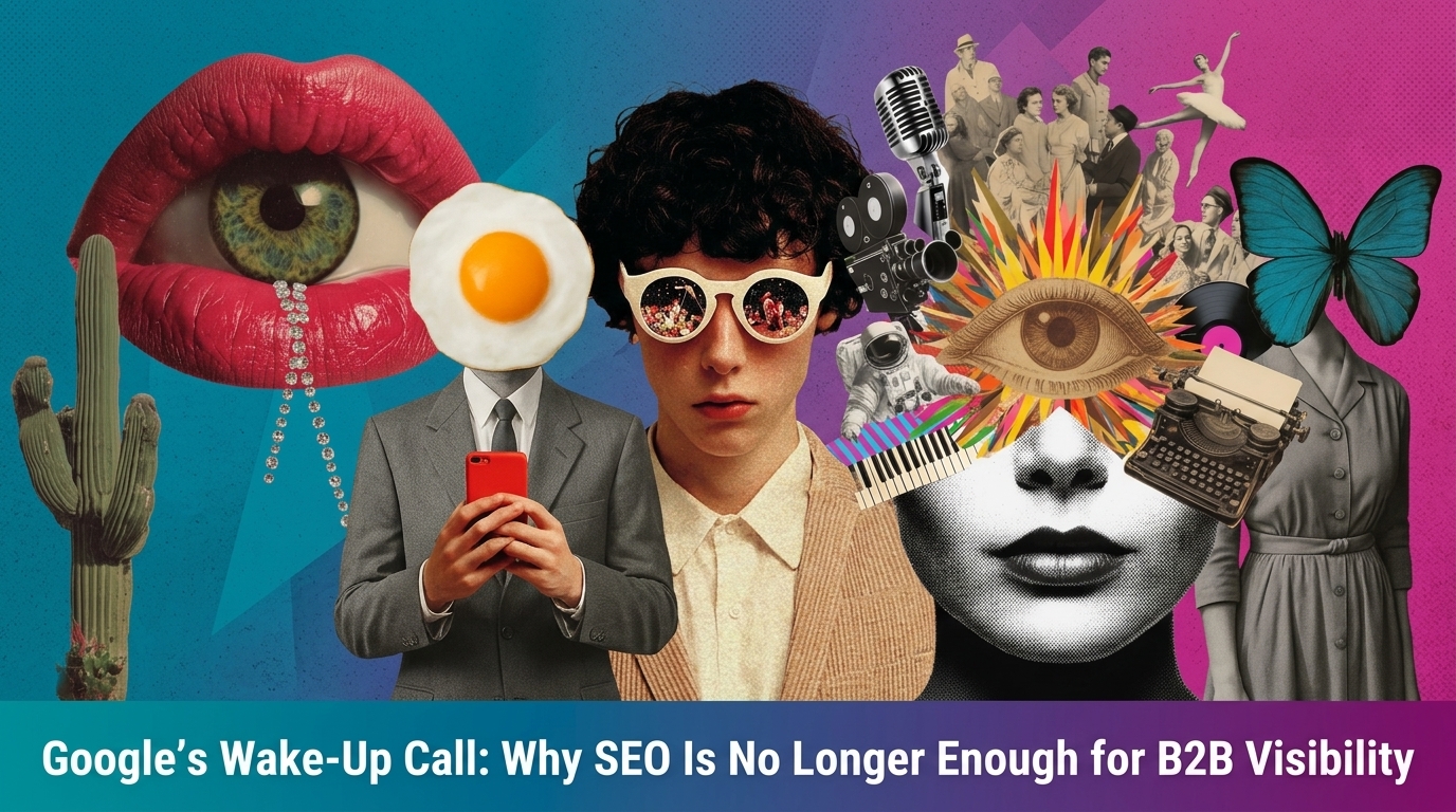Google’s Wake-Up Call: Why SEO Is No Longer Enough for B2B Visibility 1 Google’s Wake-Up Call: Why SEO Is No Longer Enough for B2B Visibility